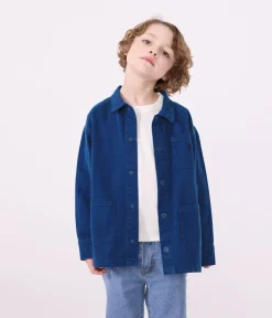Petit Bateau Mäntel, Jacken, Regenjacken*Kinder-Jacke aus Denim für Jungen blau INCOGNITO