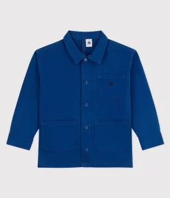 Petit Bateau Mäntel, Jacken, Regenjacken*Kinder-Jacke aus Denim für Jungen blau INCOGNITO