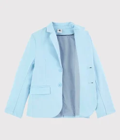Petit Bateau Mäntel, Jacken, Regenjacken|Mäntel, Jacken, Regenjacken*Kinderjacke aus Sergestoff für Jungen blau JASMIN