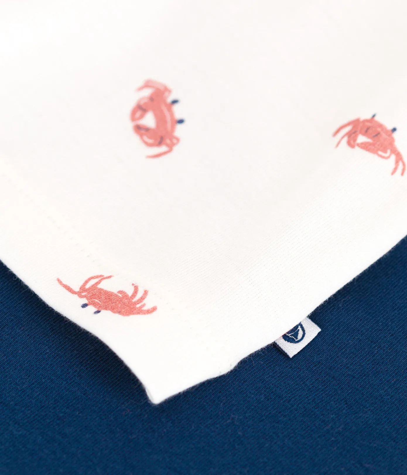 Petit Bateau Schlafanzüge, Pyjamas*Kinder-Kurzpyjama aus Baumwolle mit Krebs-Motiv INCOGNITO/ MULTICO