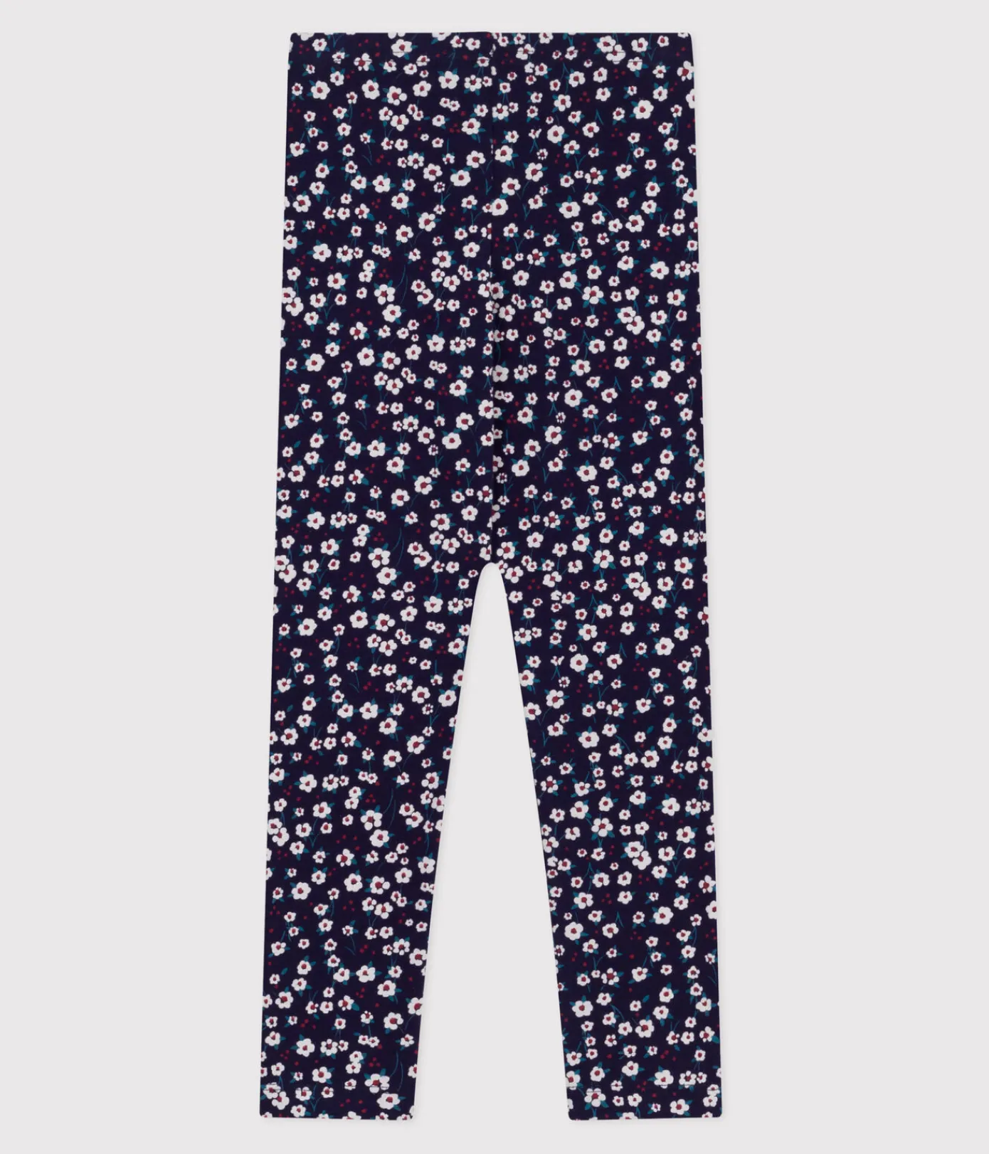 Petit Bateau Shorts, Hosen, Leggings*Kinder-Leggings aus einfarbiger Baumwolle mit Muster blau SOIR/ MULTICO