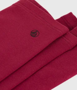 Petit Bateau Shorts, Hosen, Leggings*Kinder-Leggings aus einfarbiger Baumwolle AMARANTE