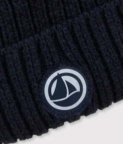 Petit Bateau Accessoires, Mützen, Cappe|Accessoires, Mützen, Caps*KIndermütze Mädchen/Jungen blau SMOKING