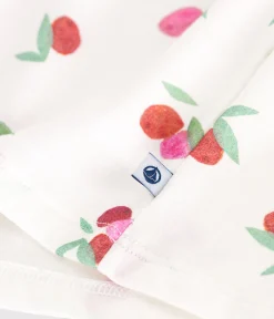 Petit Bateau Schlafanzüge, Nachthemden*Kinder-Nachthemd aus Baumwolle mit Fruchtmotiven weiss MARSHMALLOW/weiss MULTICO