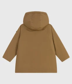 Petit Bateau Mäntel, Jacken, Regenjacken*Kinder-Parka halblang und einfarbig braun ROCHE