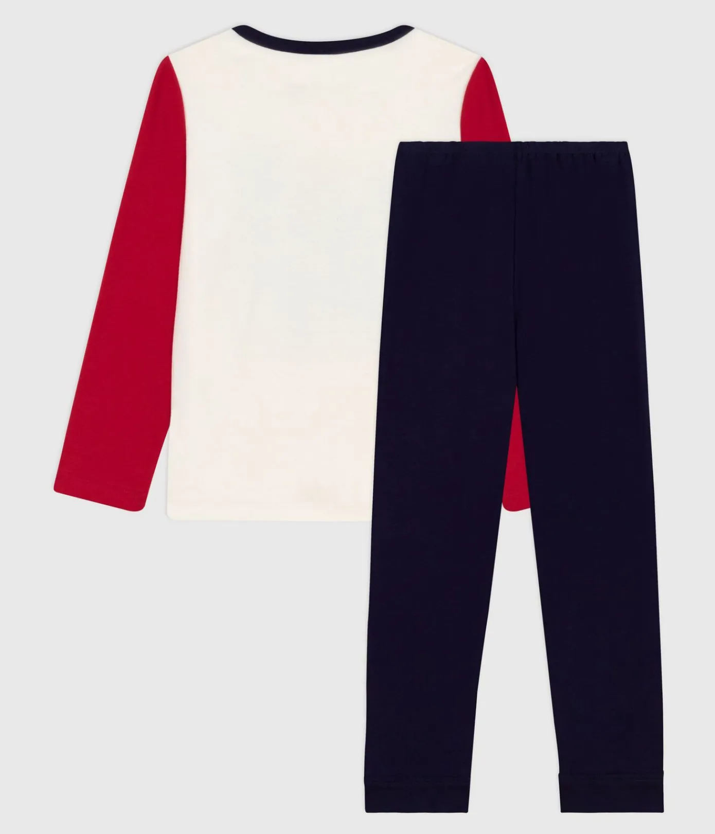 Petit Bateau Schlafanzüge, Pyjamas*Kinderpyjama aus Baumwolle in zwei Farben blau SOIR/ MULTICO
