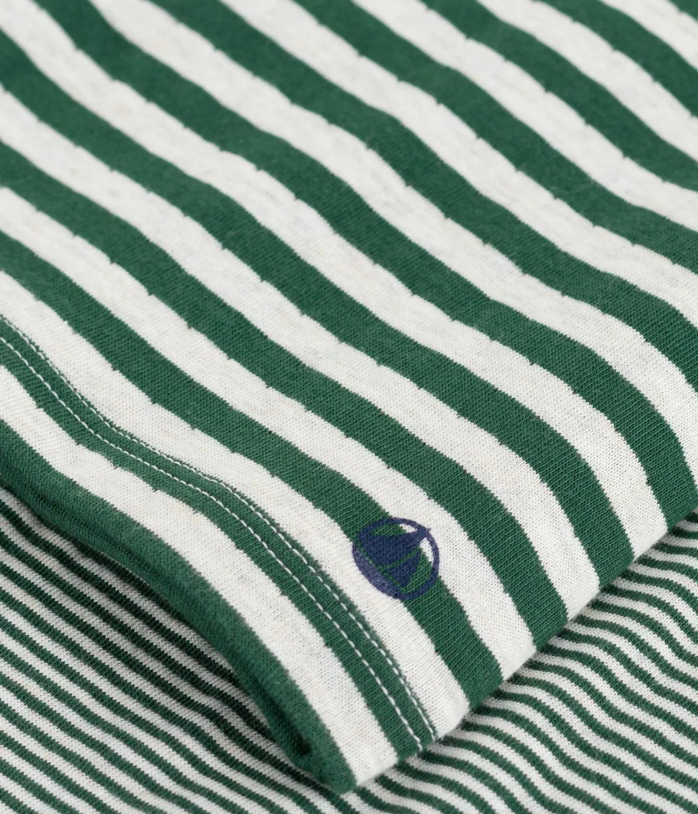Petit Bateau Schlafanzüge, Pyjamas*Kinder-Pyjama aus Doppeljersey mit Streifen WILLOW/ MONTELIMAR