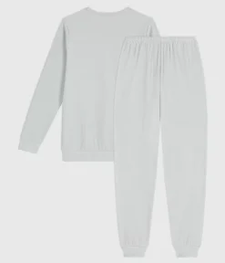 Petit Bateau Herren|Schlafanzüge, Pyjamas*Kinder-Pyjama aus einfarbigem Nicki CO2