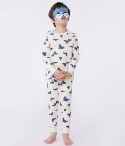 Petit Bateau Schlafanzüge, Pyjamas|Schlafanzüge, Nachthemden*Kinder-Pyjama zum Verkleiden aus Baumwolle mit Walross-Motiv weiss AVALANCHE/ MULTICO