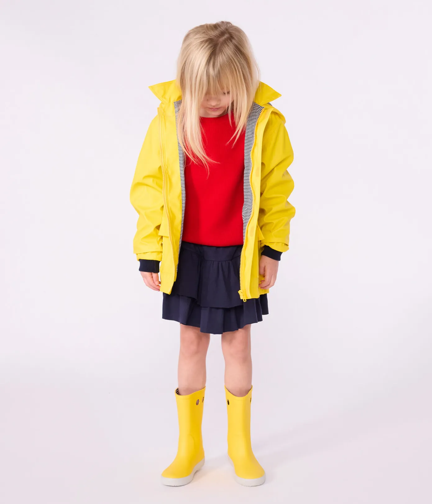 Petit Bateau Mäntel, Jacken, Regenjacken|Mäntel, Jacken, Regenjacken*Kinderregenjacke gelb JAUNE
