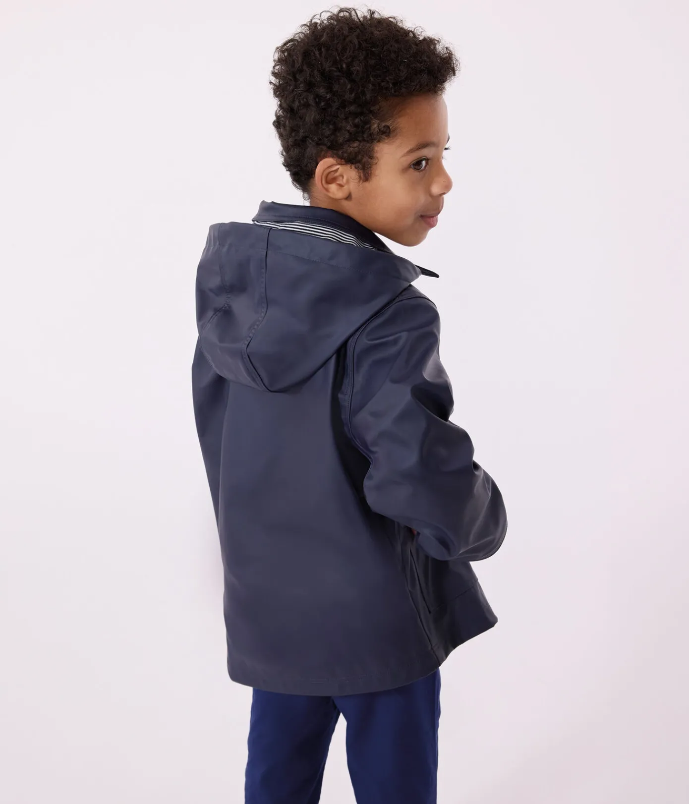 Petit Bateau Mäntel, Jacken, Regenjacken|Mäntel, Jacken, Regenjacken*Kinderregenjacke blau SMOKING