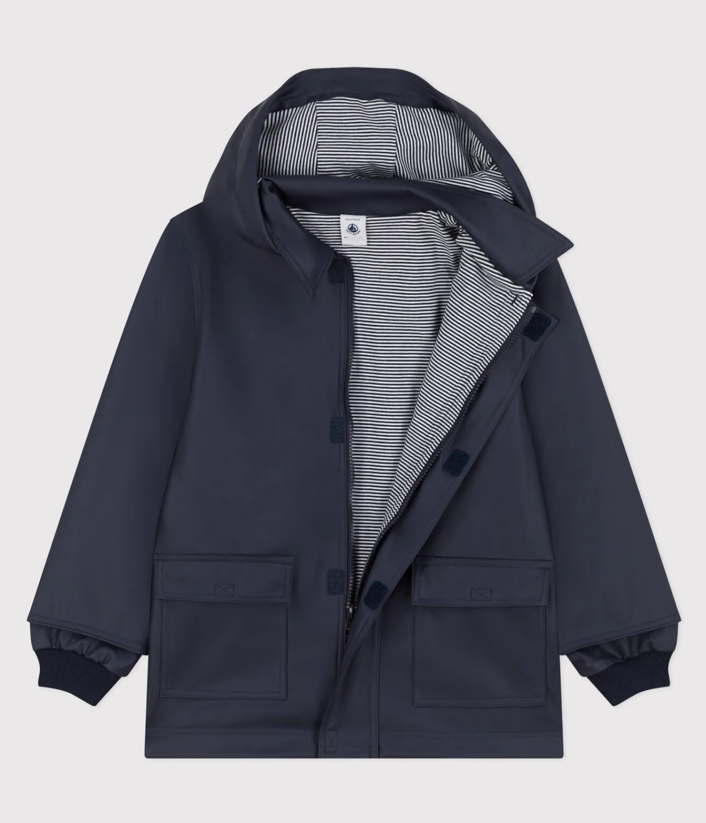 Petit Bateau Mäntel, Jacken, Regenjacken|Mäntel, Jacken, Regenjacken*Kinderregenjacke blau SMOKING