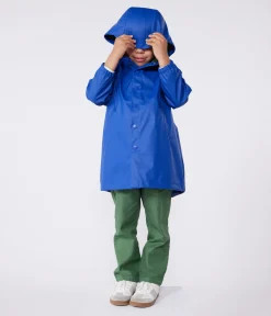 Petit Bateau Mäntel, Jacken, Regenjacken*Kinder-Regenjacke mit zwei Farben blau SURF/ PALMERAIE