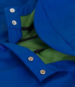 Petit Bateau Mäntel, Jacken, Regenjacken*Kinder-Regenjacke mit zwei Farben blau SURF/ PALMERAIE