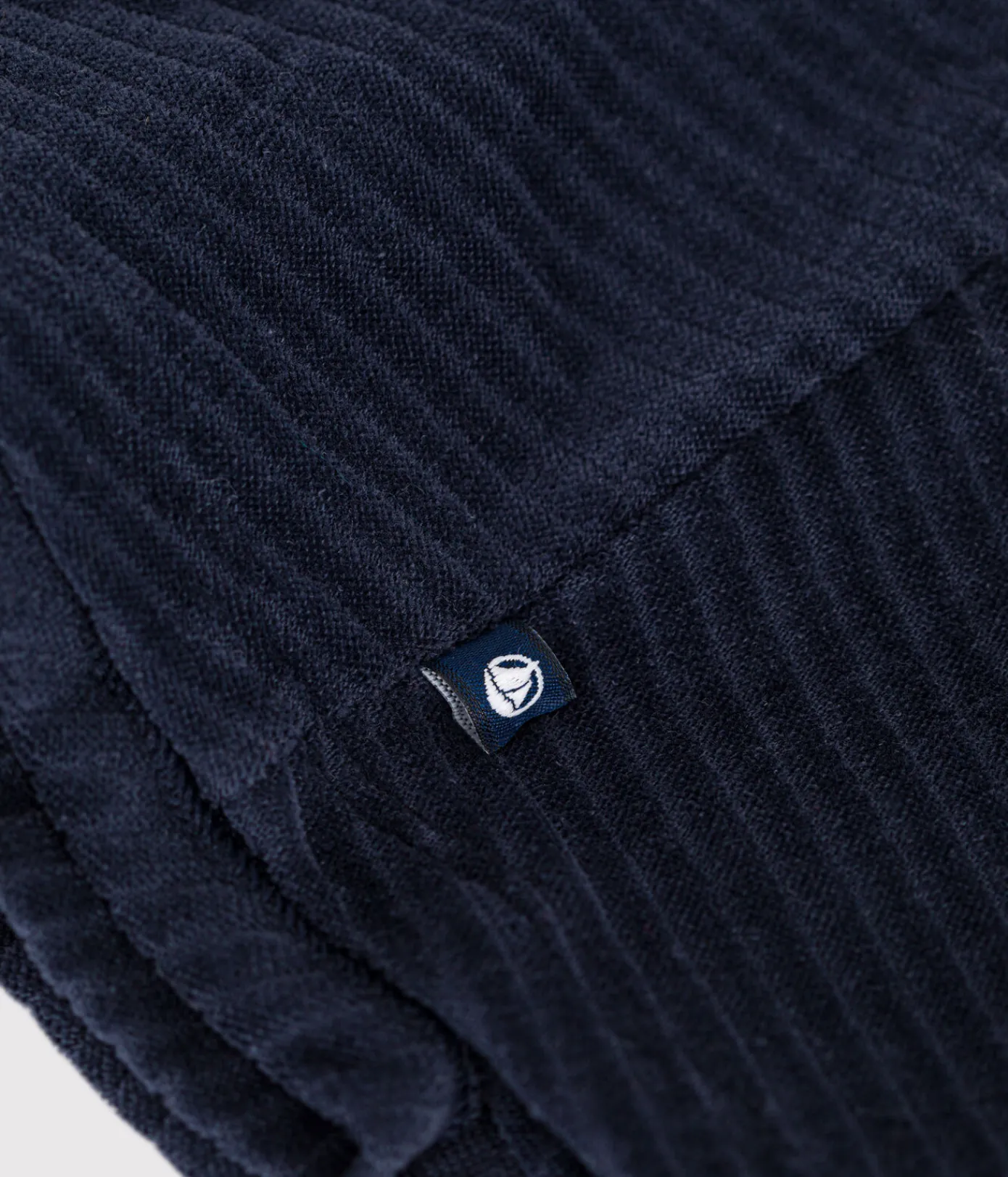 Petit Bateau Kleider, Röcke*Kinder-Rock aus Bouclette-Samt für Mädchen blau SMOKING