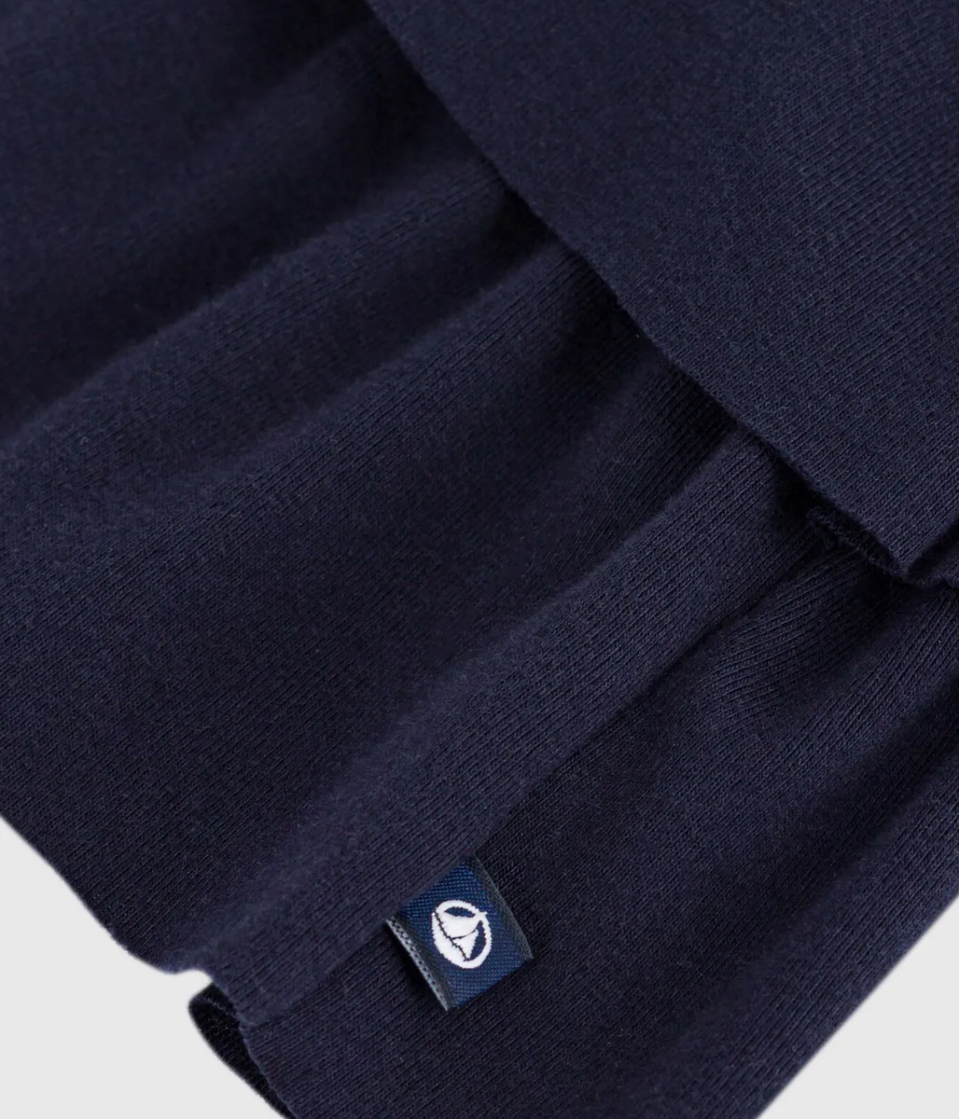 Petit Bateau Kleider, Röcke*Kinder-Rock aus einfarbiger Baumwolle blau SMOKING