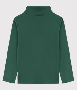 Petit Bateau T-Shirts, Poloshirts, Hemden*Kinder-Rollkragenshirt aus einfarbiger Baumwolle WILLOW