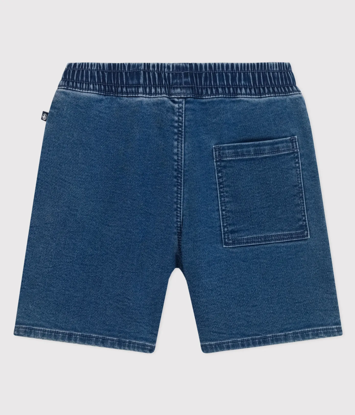 Petit Bateau Shorts, Jeans, Hosen*Kinder-Shorts aus Denim für Jungen blau BLEU DELAVE