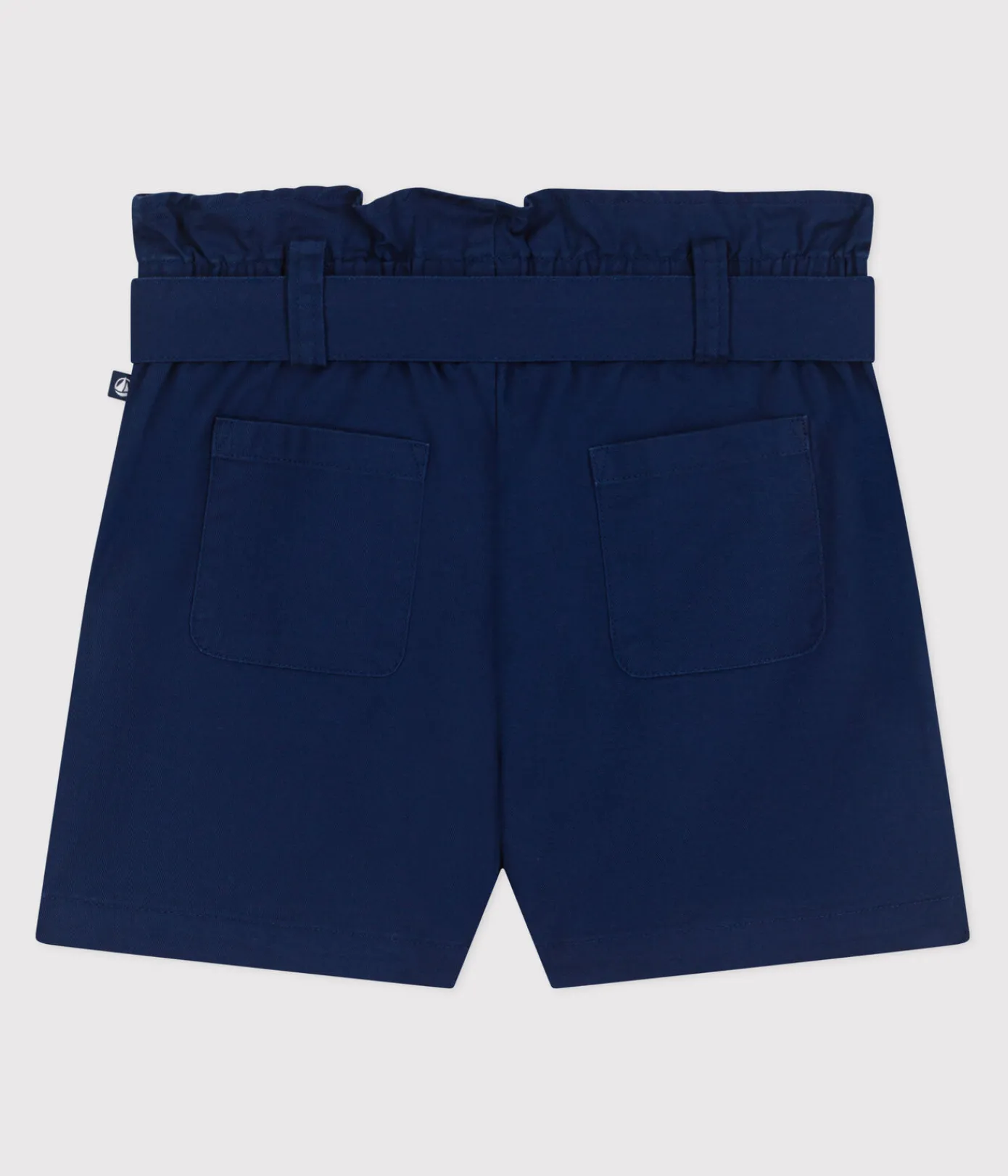 Petit Bateau Shorts, Hosen, Leggings*Kinder-Shorts aus einfarbiger Baumwolle blau MEDIEVAL