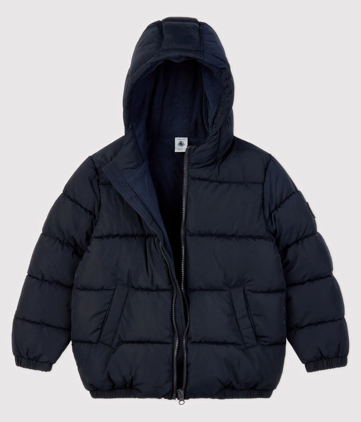Petit Bateau Mäntel, Jacken, Regenjacken|Mäntel, Jacken, Regenjacken*Kinder-Steppjacke Mädchen/Jungen blau SMOKING