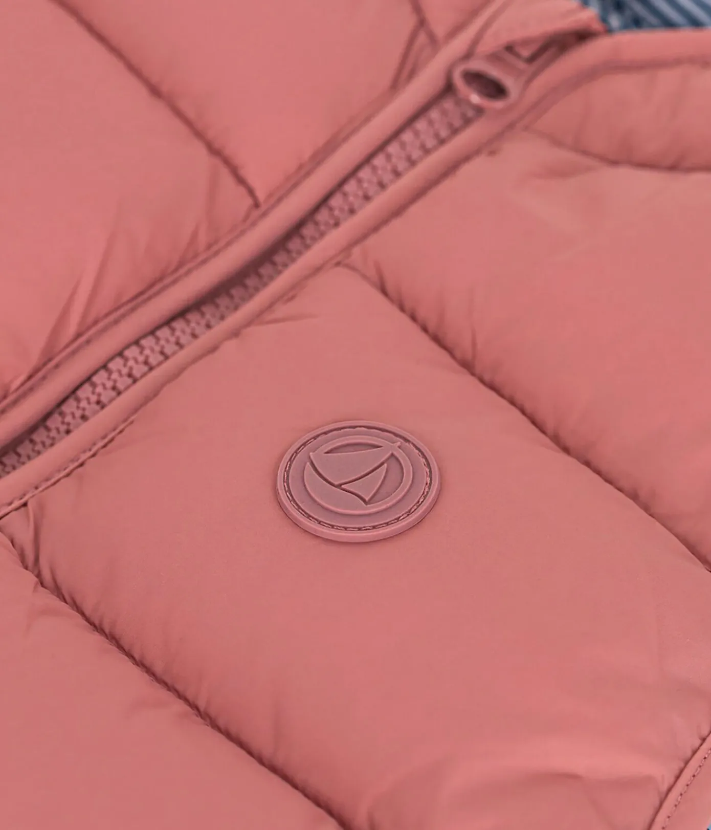Petit Bateau Mäntel, Jacken, Regenjacken*Kinder-Steppweste rosa ROSEWOOD