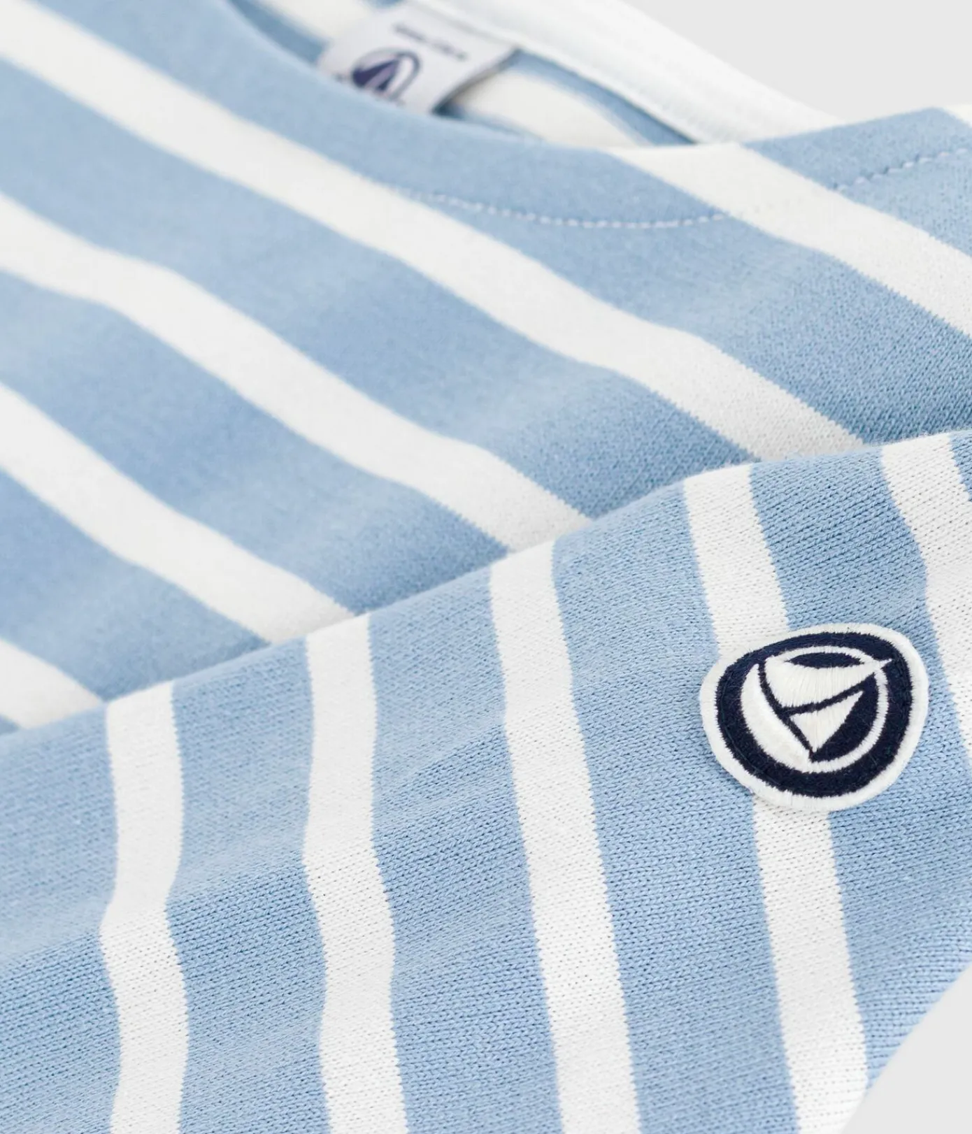 Petit Bateau Sweatshirts, Pullover, Cardigans|Sweatshirts, Pullover, Cardigans*Kinder-Streifenshirt blau ADRIATIC/ MILK