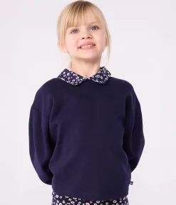 Petit Bateau Sweatshirts, Pullover, Cardigans*Kinder-Sweatshirt aus einfarbiger Baumwolle SOIR