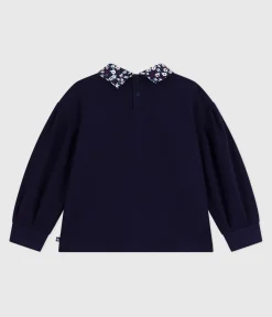 Petit Bateau Sweatshirts, Pullover, Cardigans*Kinder-Sweatshirt aus einfarbiger Baumwolle SOIR