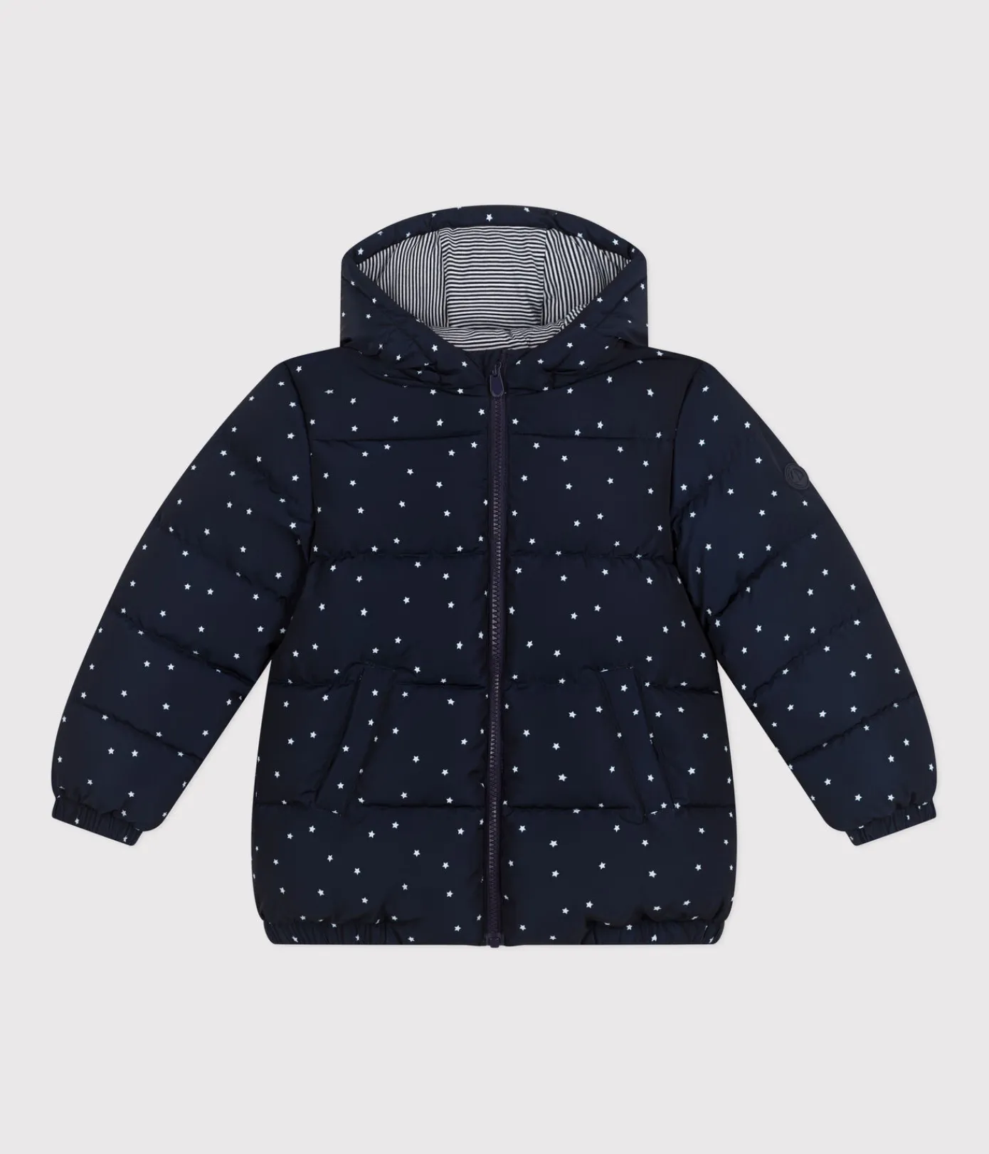 Petit Bateau Mäntel, Jacken, Regenjacken|Mäntel, Jacken, Regenjacken*Kinder-Winterjacke für Mädchen und Jungen blau SMOKING/ AVALANCHE