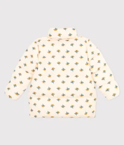 Petit Bateau Mäntel, Jacken, Regenjacken*Kinder-Winterjacke mit ausziehbarer Kapuze für Mädchen weiss AVALANCHE/ MULTICO