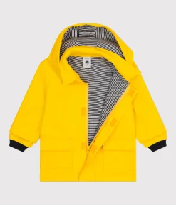 Petit Bateau Jacken, Anoraks*Klassische Baby-Regenjacke gelb JAUNE