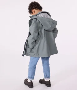 Petit Bateau Mäntel, Jacken, Regenjacken|Mäntel, Jacken, Regenjacken*Klassische Kinder-Regenjacke für Mädchen und Jungen grün THUYA