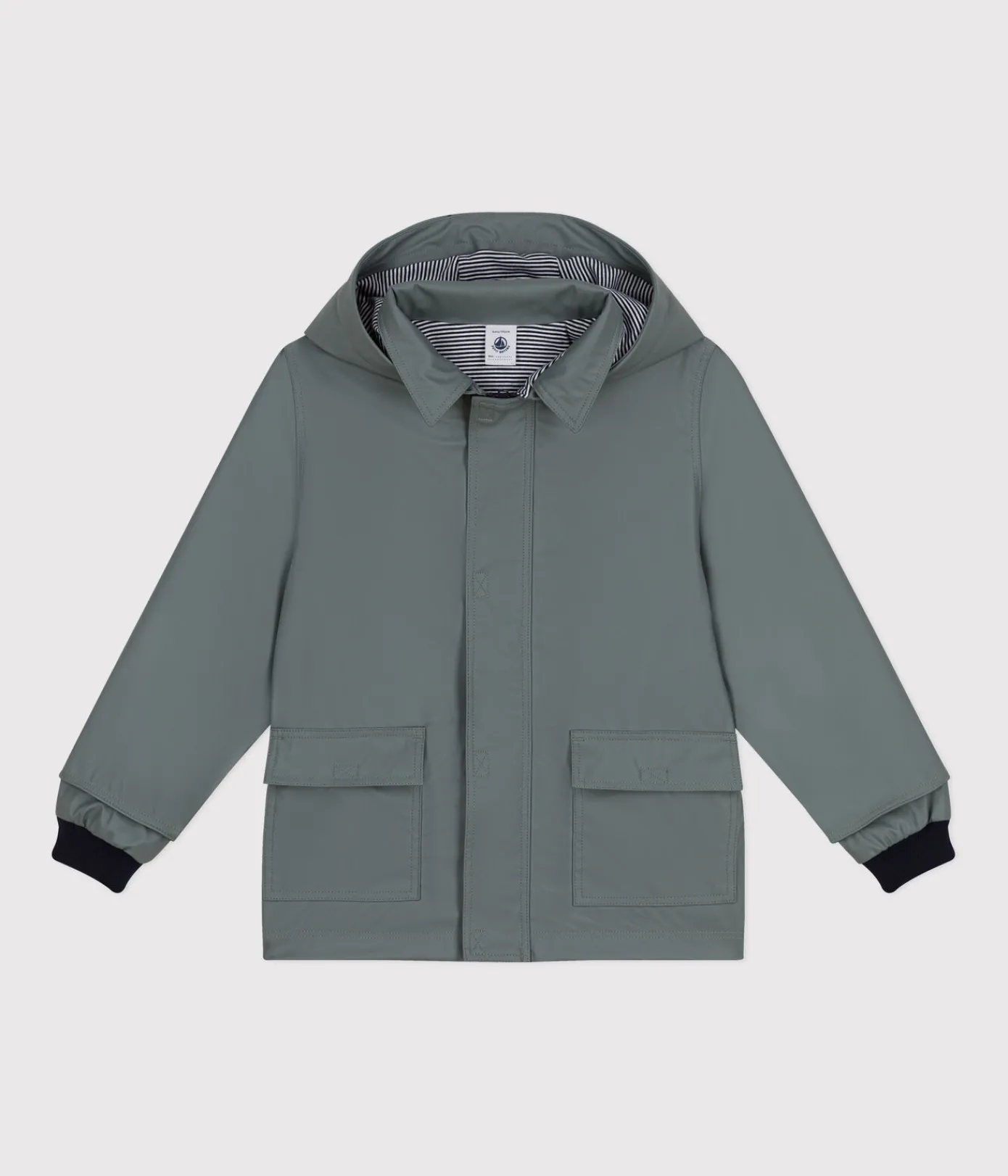 Petit Bateau Mäntel, Jacken, Regenjacken|Mäntel, Jacken, Regenjacken*Klassische Kinder-Regenjacke für Mädchen und Jungen grün THUYA