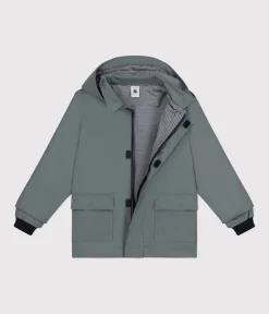 Petit Bateau Mäntel, Jacken, Regenjacken|Mäntel, Jacken, Regenjacken*Klassische Kinder-Regenjacke für Mädchen und Jungen grün THUYA