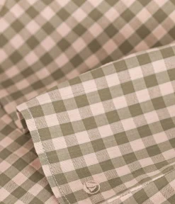 Petit Bateau T-Shirts, Oberteile*Kurzärmelige Baby-Bluse aus Seersucker MARECAGE/ SALINE