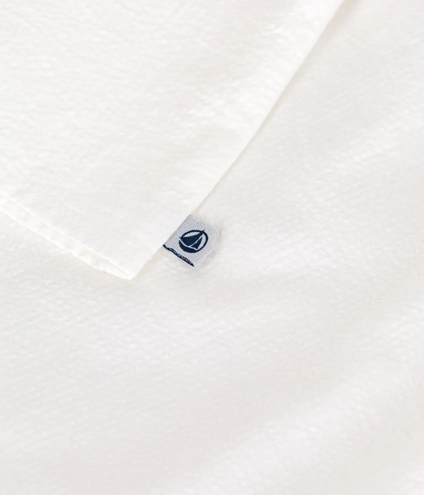 Petit Bateau T-Shirts, Oberteile*Kurzärmelige Baby-Bluse aus gestreiftem Seersucker weiss ECUME