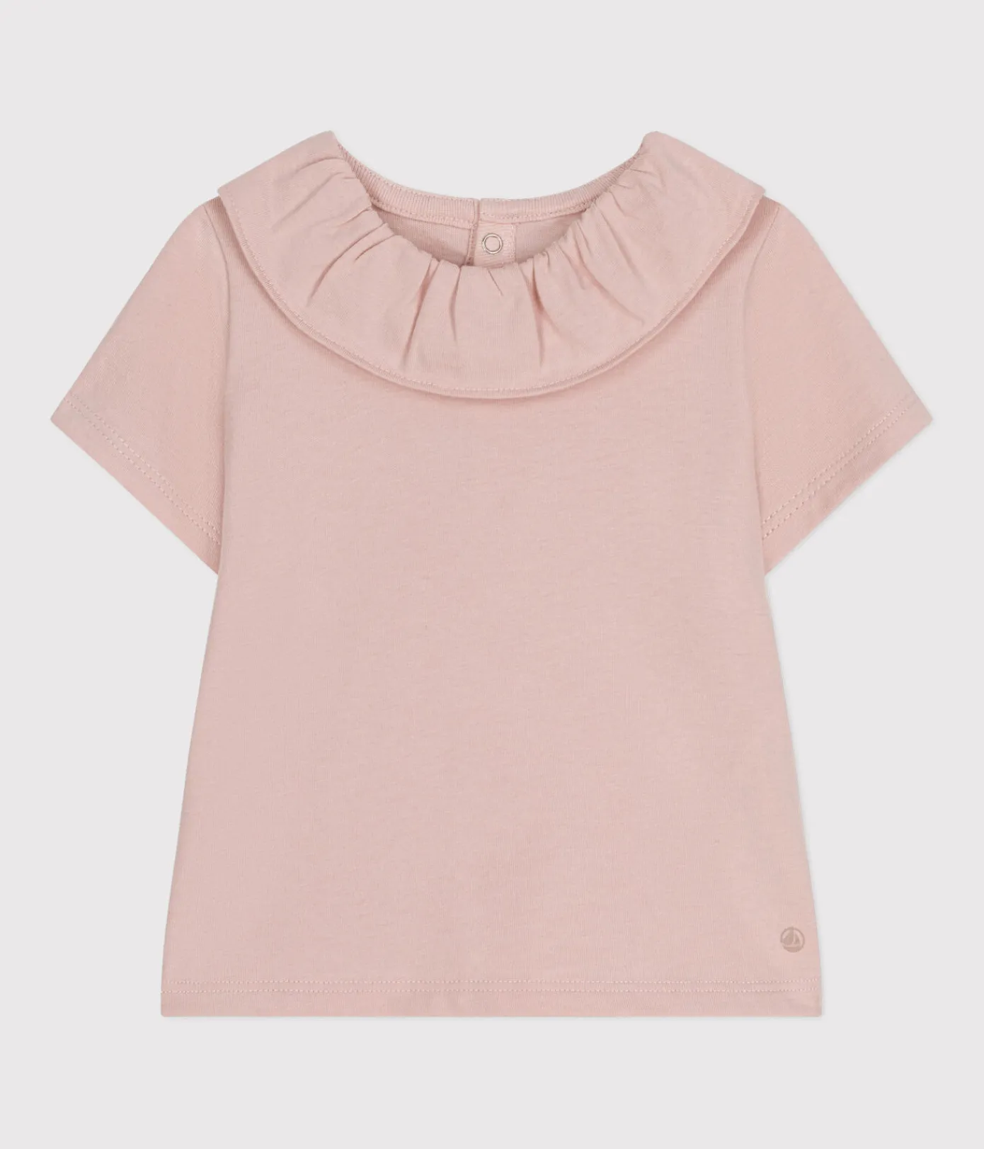 Petit Bateau T-Shirts, Oberteile*Kurzärmelige Baby-Bluse aus Jersey rosa SALINE