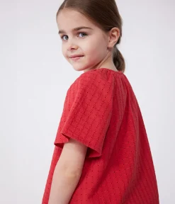 Petit Bateau T-Shirts, Tops, Oberteile*Kurzärmelige Kinder-Bluse mit Blumenmuster SPI