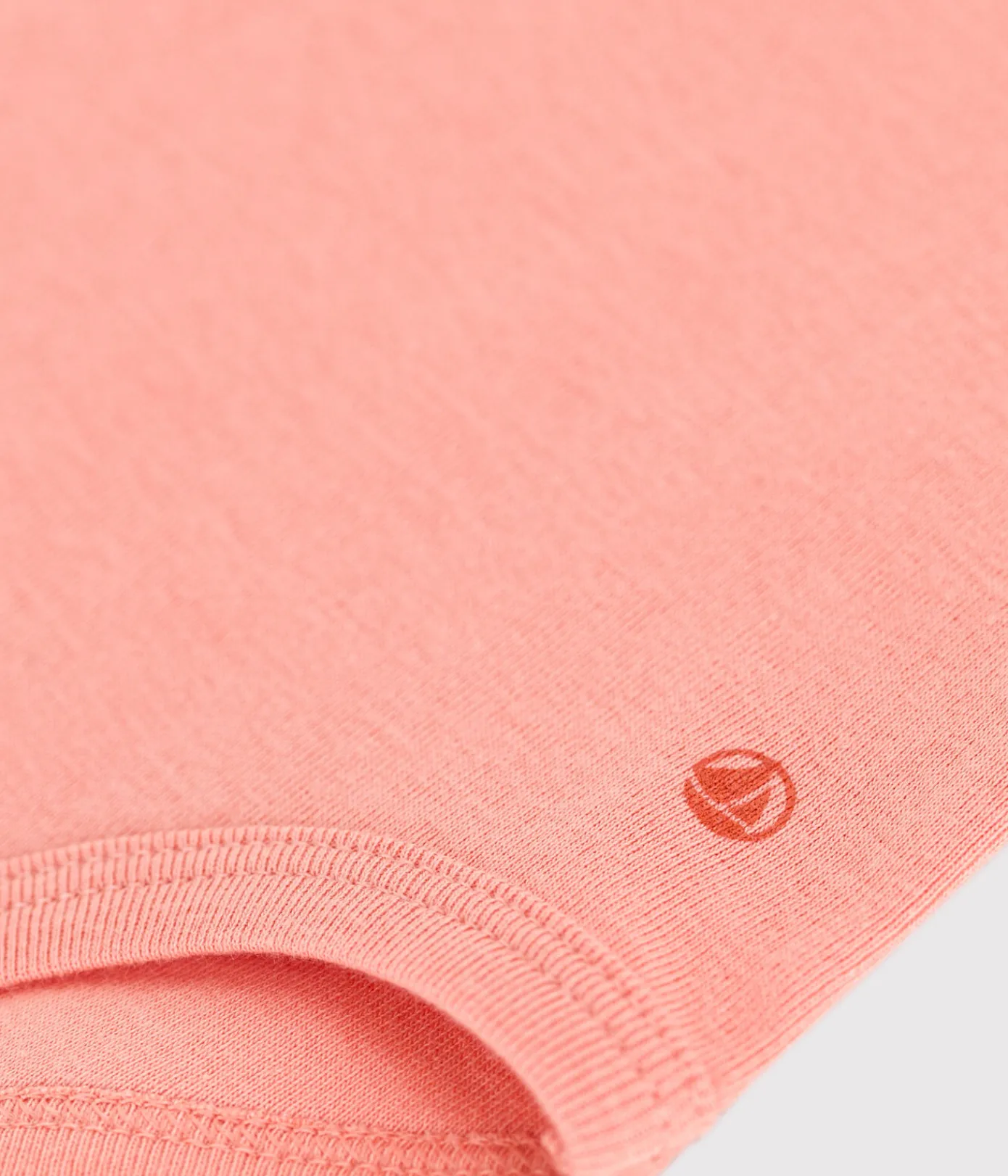 Petit Bateau T-Shirts, Oberteile*Kurzärmeliger Baby-Body aus einfarbiger Baumwolle orange ABRICOT