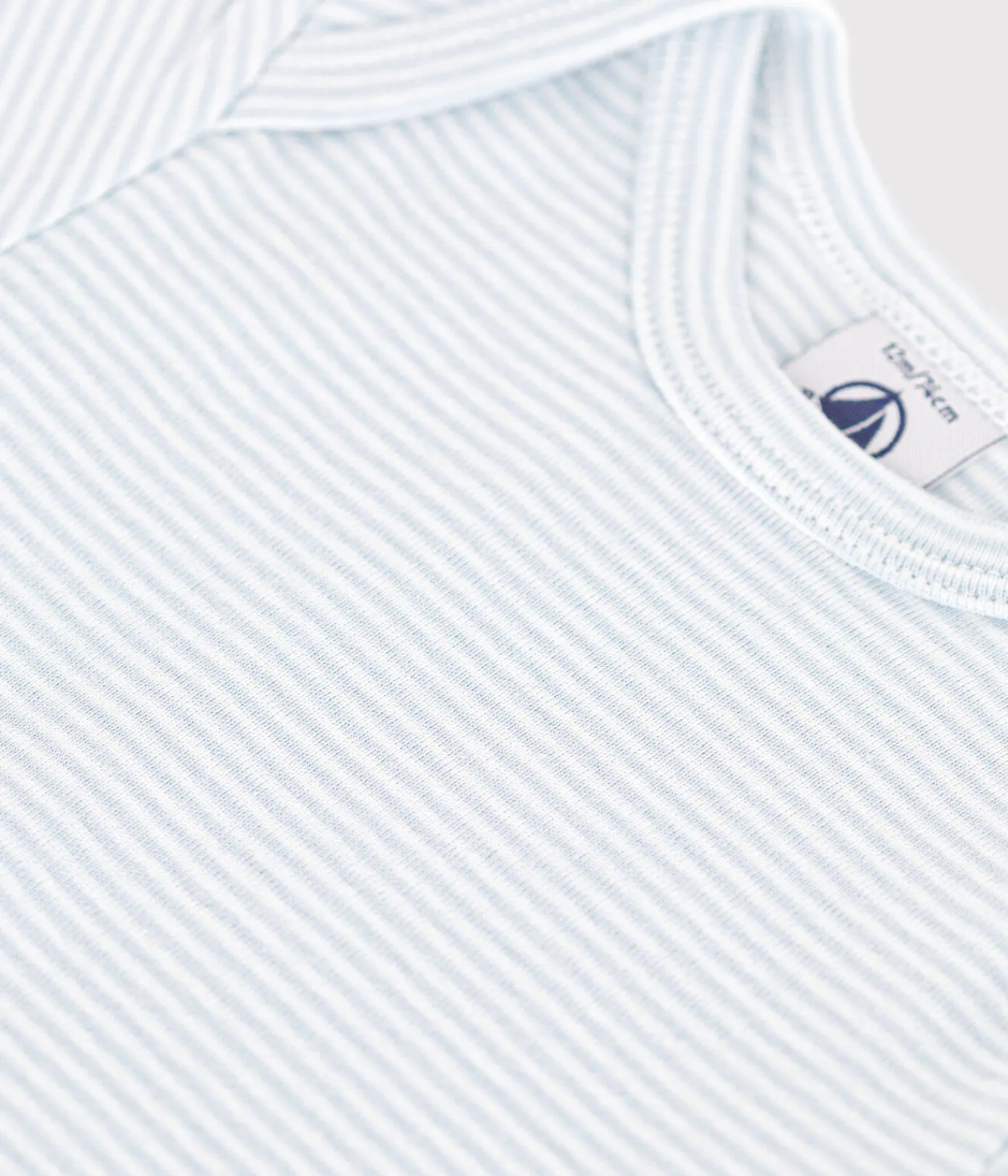Petit Bateau Bodys*Kurzärmeliger Baby-Body aus Baumwolle mit Print GOMME/ MARSHMALLOW