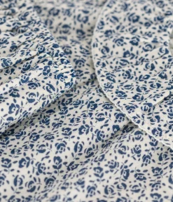 Petit Bateau Kleider*Kurzärmeliges Babykleid mit Bloomers aus Musselin AVALANCHE/ INCOGNITO