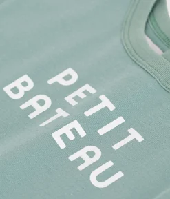 Petit Bateau T-Shirts, Oberteile*Kurzärmeliges Baby-T-Shirt aus einfarbiger Baumwolle grün PAUL