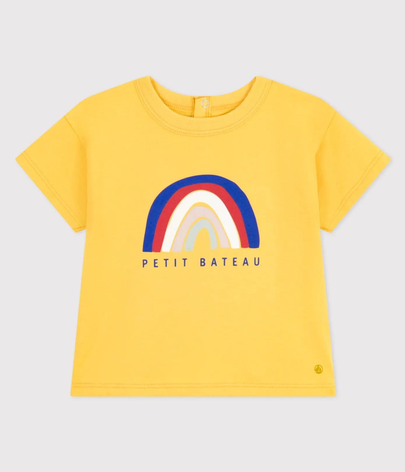 Petit Bateau T-Shirts, Oberteile*Kurzärmeliges Baby-T-Shirt aus leichtem Jersey gelb NECTAR