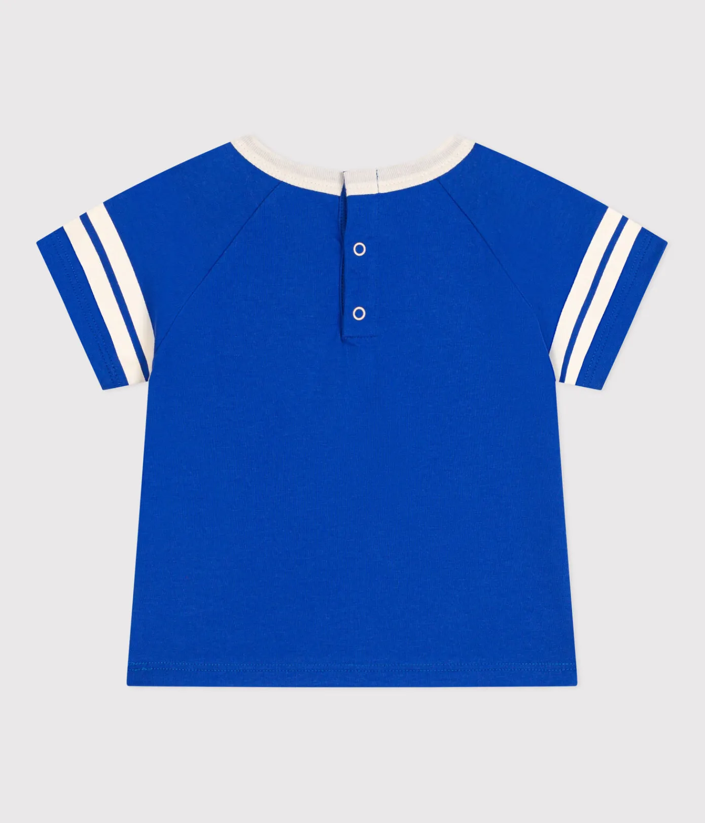 Petit Bateau T-Shirts, Oberteile*Kurzärmeliges Baby-T-Shirt aus feinem Jersey blau CALVIN