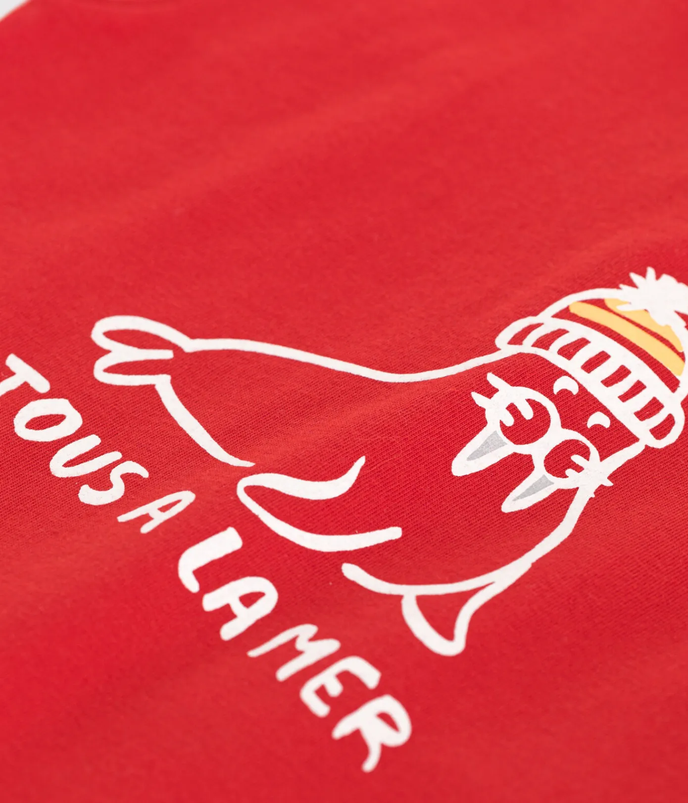 Petit Bateau T-Shirts, Oberteile*Kurzärmeliges Baby-T-Shirt aus einfarbiger Baumwolle ROT AURORA