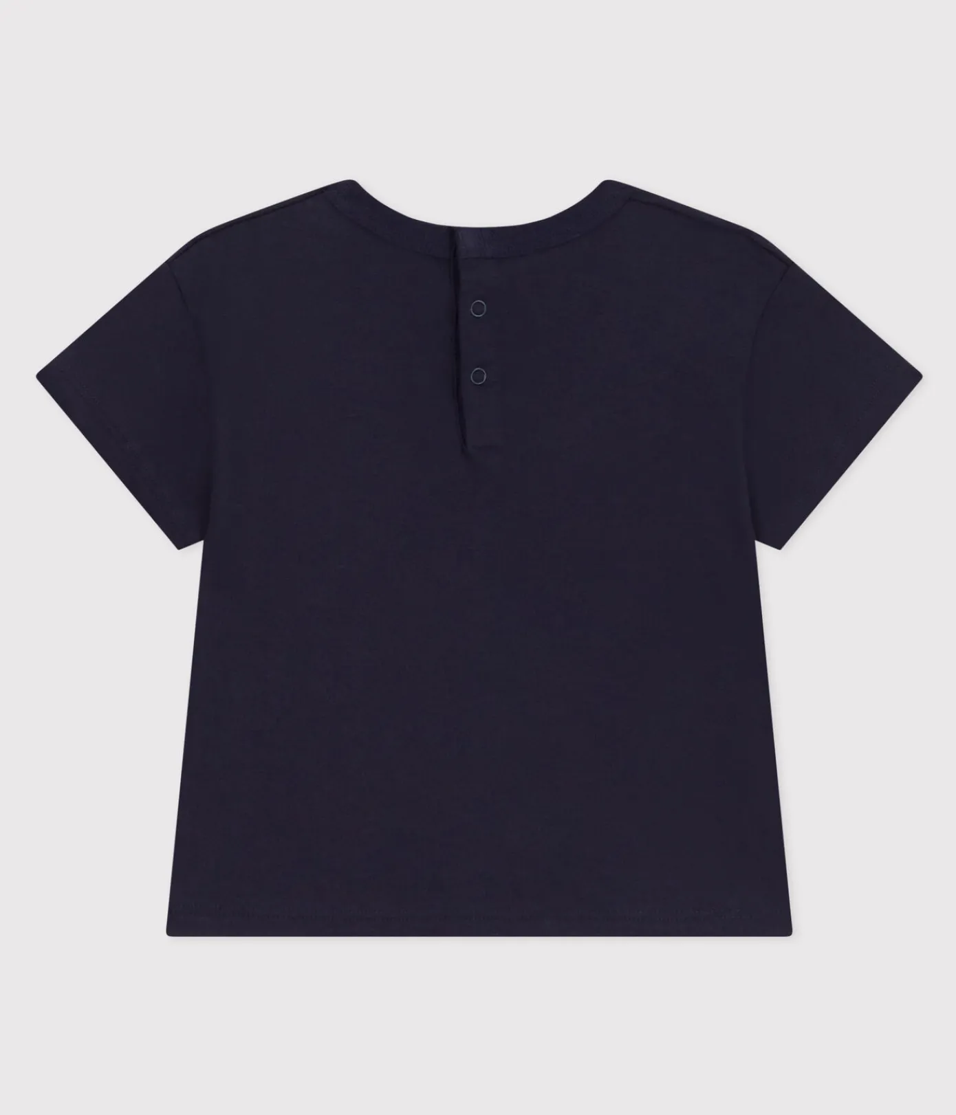 Petit Bateau T-Shirts, Oberteile*Kurzärmeliges Baby-T-Shirt aus leichtem Jersey blau SMOKING/weiss MULTICO