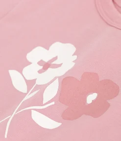 Petit Bateau T-Shirts, Oberteile*Kurzärmeliges Baby-T-Shirt aus einfarbiger Baumwolle rosa CHARME