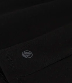 Petit Bateau Alle T-Shirts|Das Ikonische (Slim)*Kurzärmeliges Damen-T-Shirt L'ICONIQUE aus einfarbigem Rippstrick schwarz BLACK