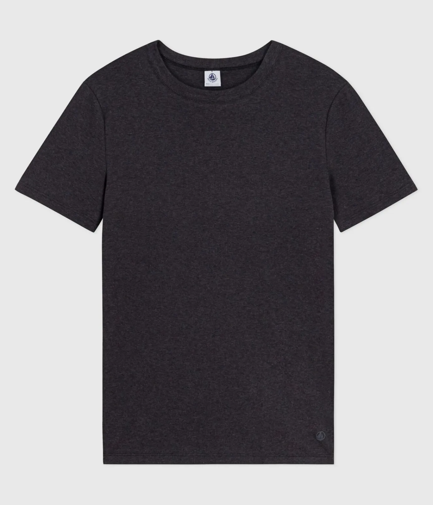 Petit Bateau Alle T-Shirts|T-Shirts, Tanktops*Kurzärmeliges Damen-T-Shirt L’Iconique aus Baumwolle grau CITY CHINE