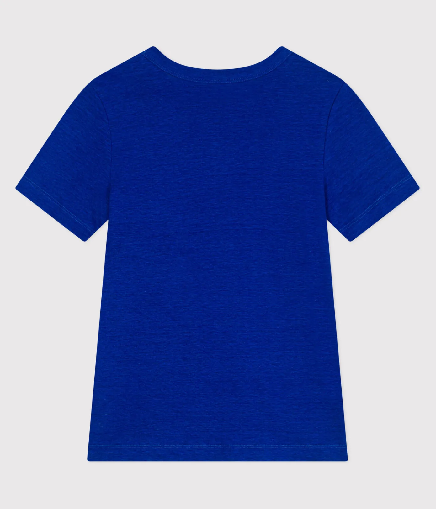 Petit Bateau Alle T-Shirts|Das Ikonische (Slim)*Kurzärmeliges Damen-T-Shirt aus Leinen blau SURF